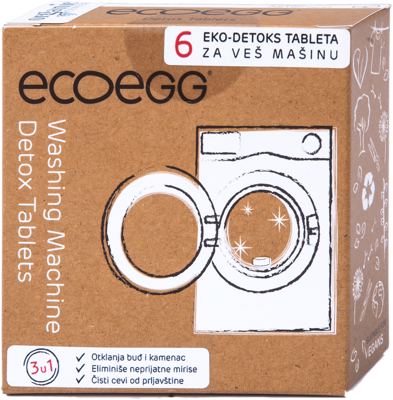 TABLETE ZA ČIŠĆENJE VEŠ MAŠINE ECOEGG 6/1