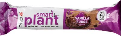 PhD smart plant prot.bar VANIL.FUDGE 64g