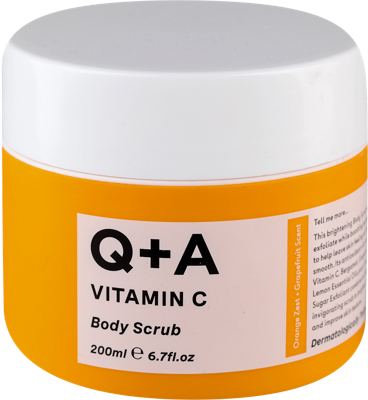 Q+A piling/telo VITAMIN C 200 ml