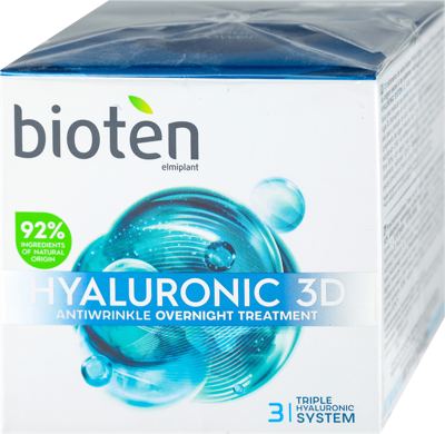 Bio krema lice noc Hyalouronic 50ml.