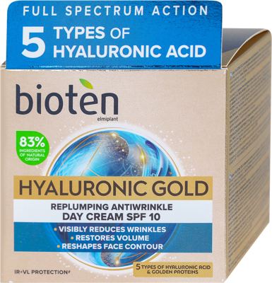 Bio hyaluron Gold dnev.krema 50ml.