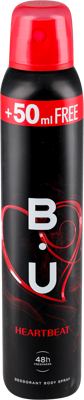 DEO SPREJ HEARTBEAT BU 150ML+50ML
