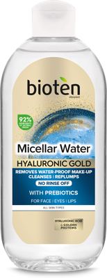 MICELARNA VODA HYALURONIC GOLD 400ML BIOTEN