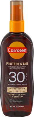 OIL SPR TAN&PROTECT SPF30 150ML CARROTEN