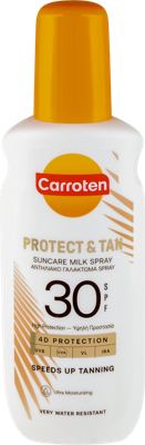 SUNC.SPRAY MLEKO CARROTEN 200ML TAN&PROTECT SPF30