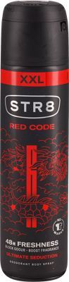 DEO SPRAY RED CODE 250ML STR8