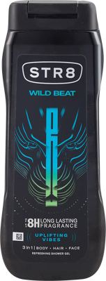 STR8 SH GEL 400ML WILD BEAT