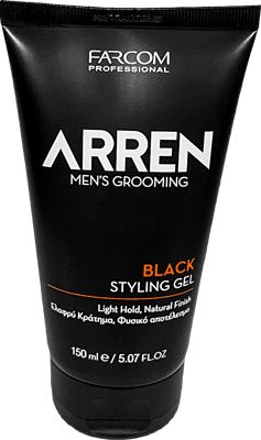FARCOM ARREN BLACK STYLING GEL 150ml