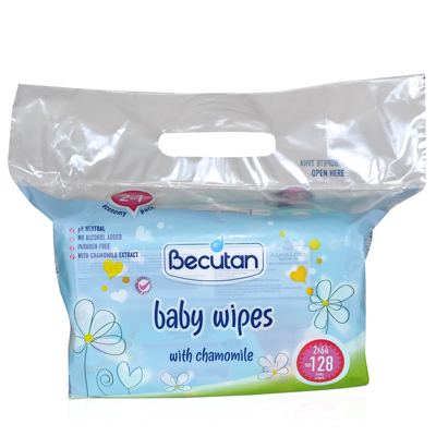 VLAŽNE MARAMICE BABY BECUTAN 2X64