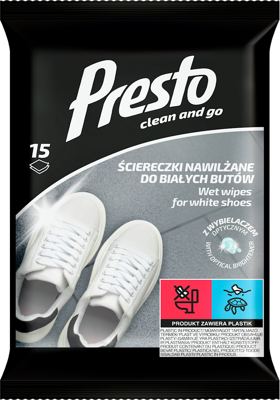 MARAMICE ZA ČIŠĆENJE BELE OBUĆE PRESTO 15/1