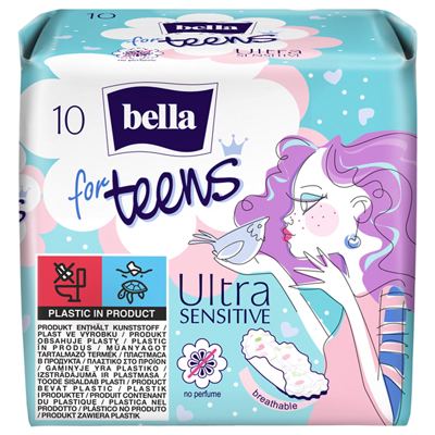ULOŠCI HIGIJENSKI SENSITIVE TEENS ULTRA BELLA 10/1