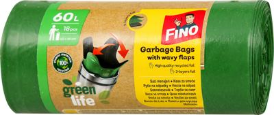 KESE ZA SMEĆE EASY PACK GREEN LIFE 60L FINO 18/1