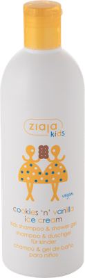 ŠAMPON I KUPKA ZA DECU COOKIES 'N' VANILLA ICE CREAM 400ML ZIAJA