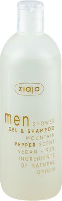 ziaja men tuš/gel&šampon MOUNTAIN 400ml