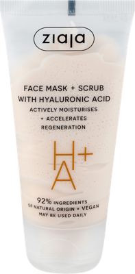 ziaja maska i piling lice HYALURONIC55ml