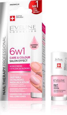EVELINE 6u1 SH.PINK lak za negu noktiju