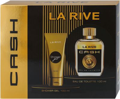 LA RIVE SET CASH MEN EDT 100ml/SG100ml