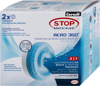 SKUPLJAC VLAGE CERESIT STOP AERO 360 DOPUNA