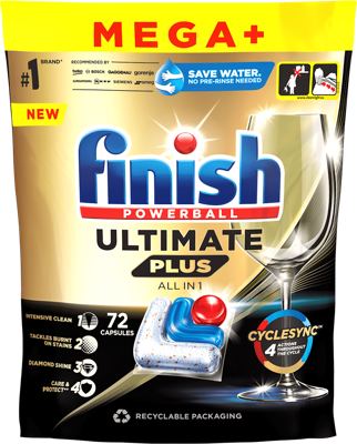 Tablete za masinsko pranje posudja FINISH 72/1 Ultimate Plus