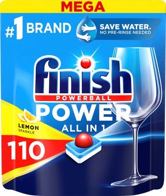 Tablete za masinsko pranje posudja FINISH 110/1 Limun