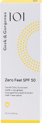 Geek&Gorgeous Zero Feel krema SPF50 75ml