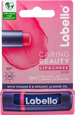 LABELLO CARING BEAUTY ROSE 4.8G