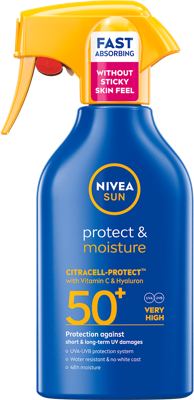 NIVEA Sun Protect & Moisture Trigger Spray SPF50 250 ml