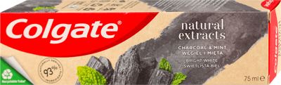 Pasta Colgate Naturals Charcoal 75ml