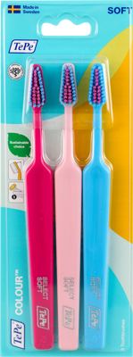 TePe COLOUR SOFT četkice za zube 3/1
