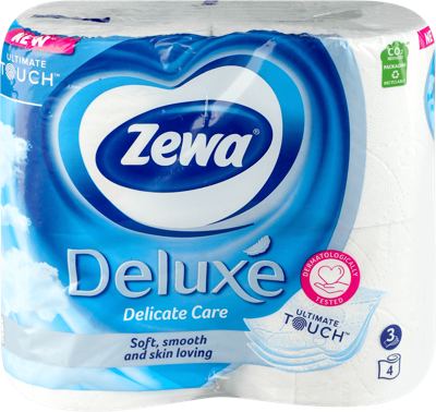 ZEWA DELUXE PURE WHITE4/1