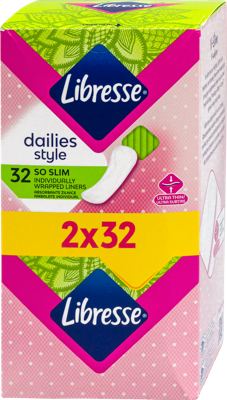 Libresse dnevni ulosci so slim 64/1