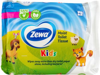 TOALET PAPIR VLAŽNI ZEWA KIDS 42/1 ZEWA SCA HYGIENE PRODUCTS