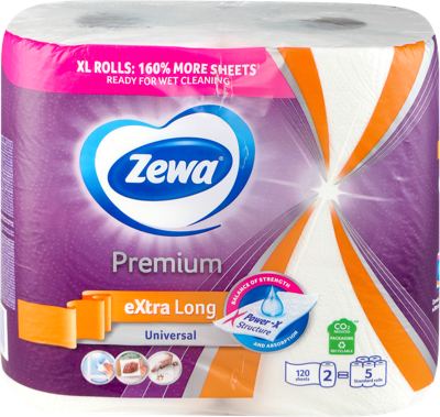 UBRUS EXT LONG HHT 12/2R 120SH ZEWA