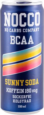 ENERGETSKI NAPITAK NOCCO SUNNY SODA 330ML