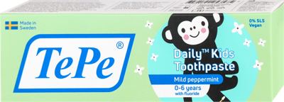TePe Daily dečija past.za zube 0-6g 75ml