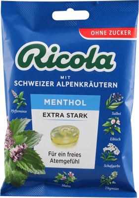 Ricola MENTHOL bombone 75g