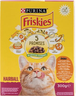 HRANA ZA MAČKE FRISKIES GRANULE HAIRBALL 300G