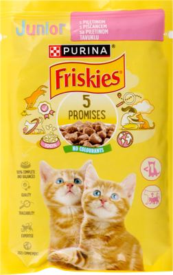 HRANA ZA MAČKE PRELIV JUNIOR 85GR FRISKIES