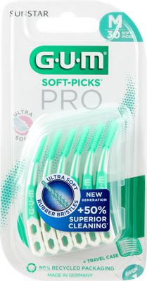 GUM SOFT-PICKS PRO M interden.čet. 30/1