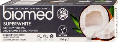 PASTA ZA ZUBE SUPERWHITE BIOMED 100G