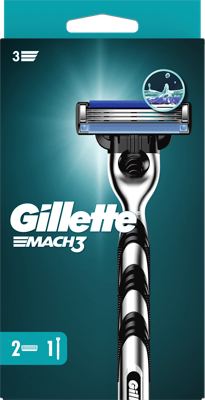 GILLETTE MACH 3 1UP + 1 CART