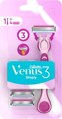 GILLETTE SIMPLY VENUS 4+1