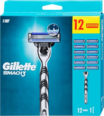 Set GILLETTE brijac MACH3 + 12 dopuna