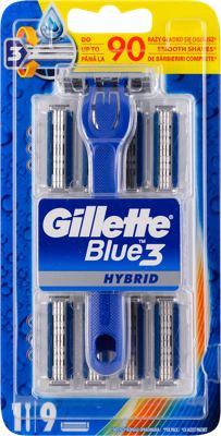 Gillette Blue3 HYBRID brijač+9 dopuna