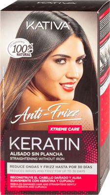 KATIVA ravnanje kose bez pegle 225 ml
