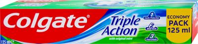 125ML COLGATE TRIPLE ACTION-STAND.-VAR.