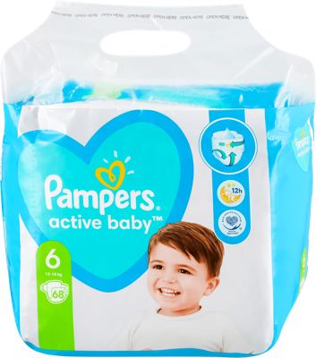 PELENE PAMPERS 6 GPP 13-18KG 68/1