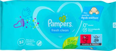VLAŽNE MARAMICE PAMPERS FRESH WIPES 52/1