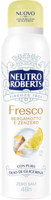 DEO SPREJ FRESCO BERGAMOT 150ML NEUTRO ROBERTS
