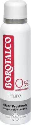 DEO SPREJ PURE 150ML BOROTALCO